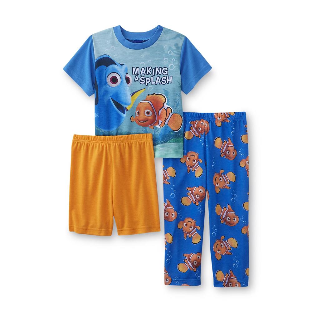 Disney Finding Nemo Toddler Boy's Graphic Pajama T-Shirt, Pants & Shorts