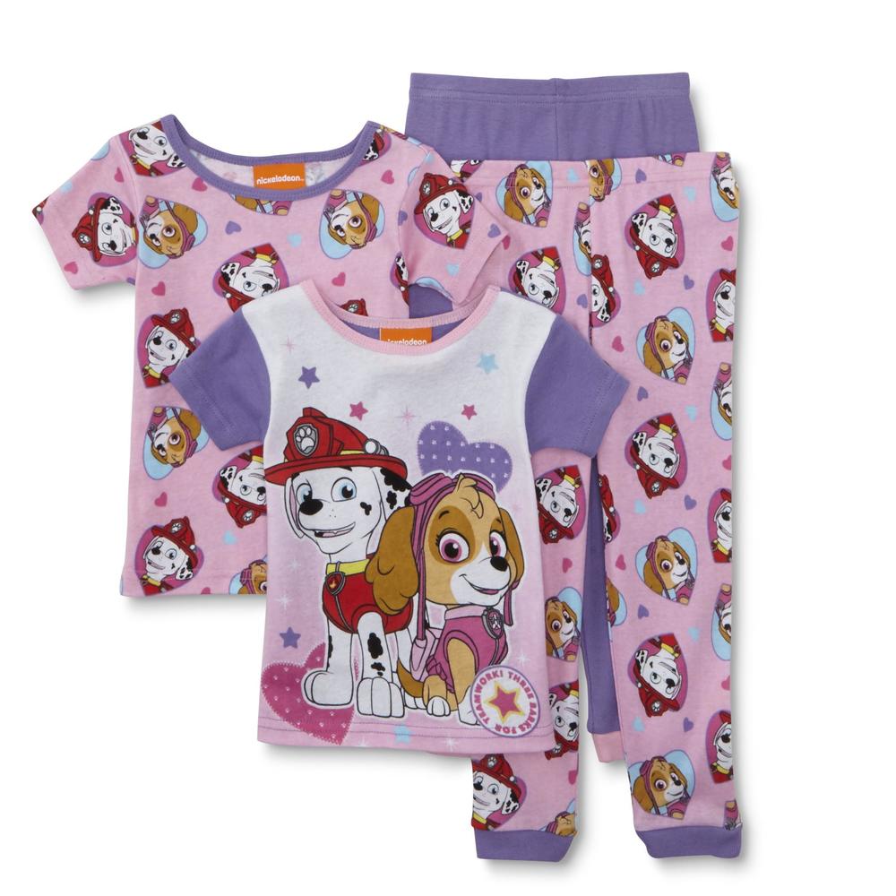 Nickeledoeon PAW Patrol Toddler Girl's 2-Pairs Pajamas