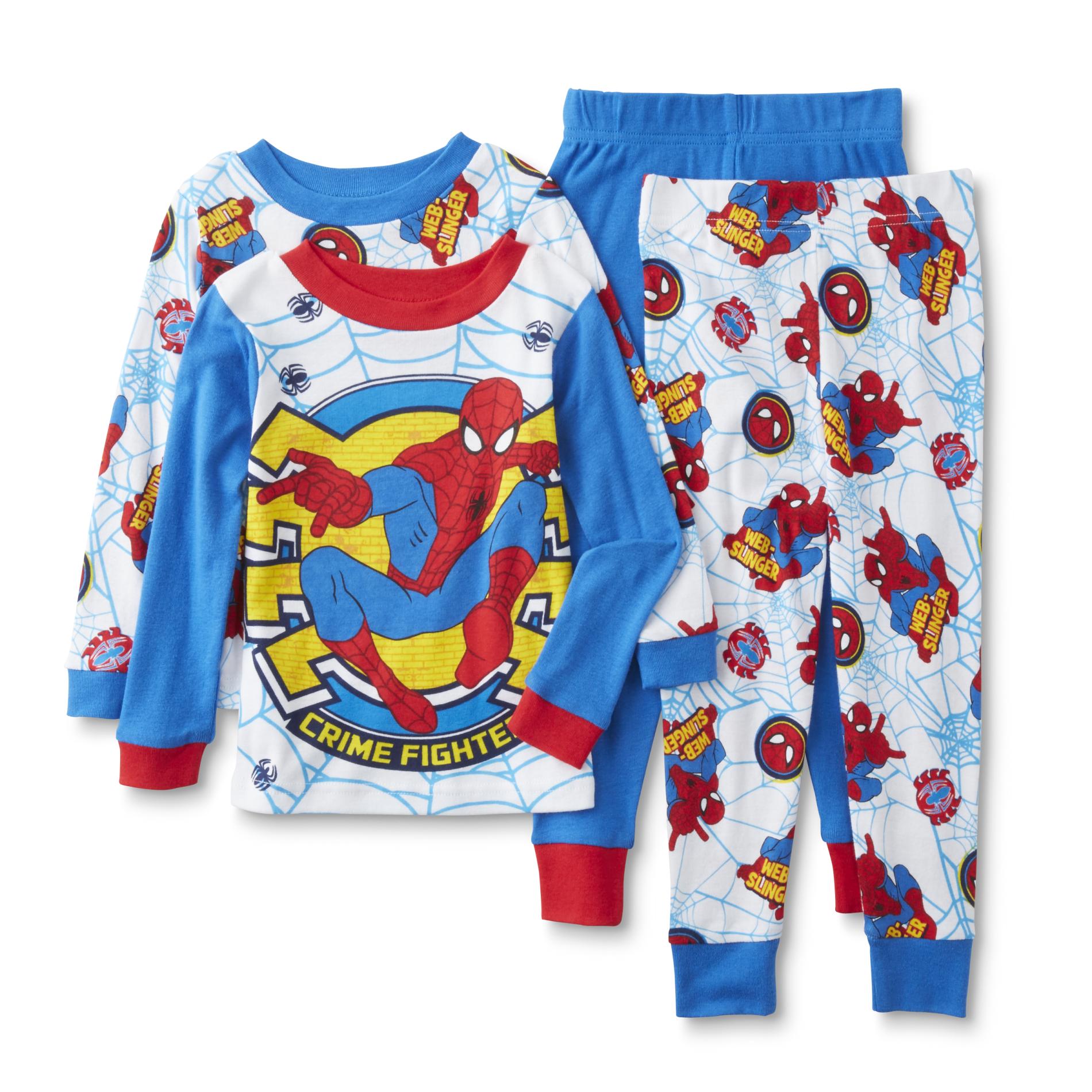 Marvel SpiderMan Toddler Boy's 2Pairs Pajamas