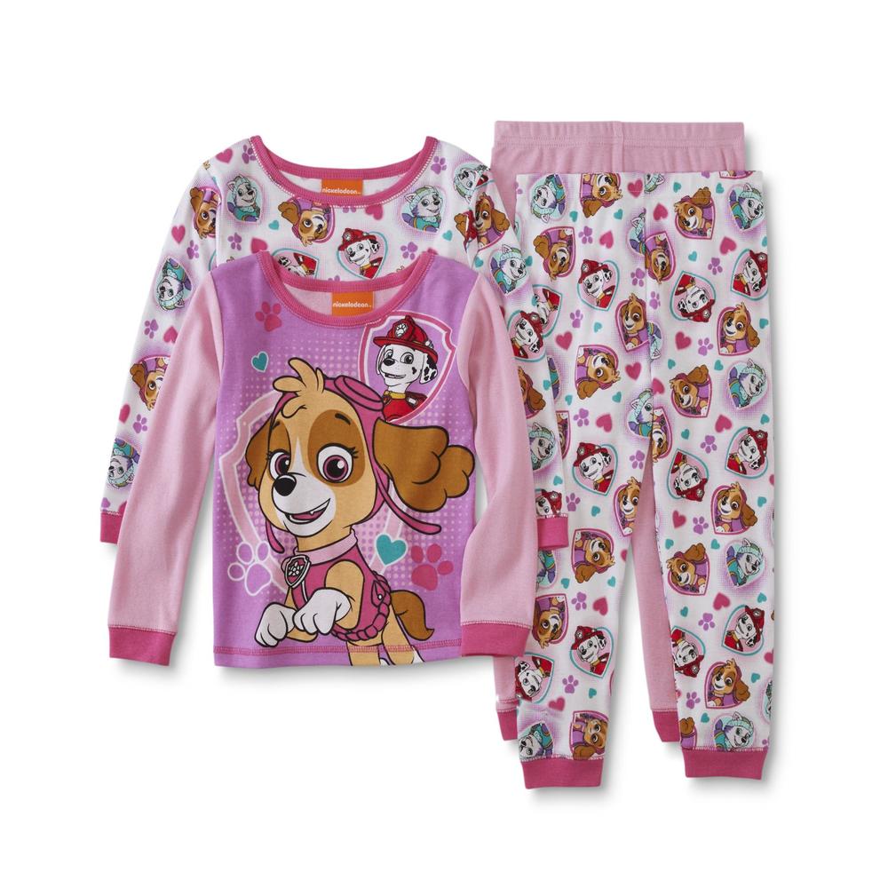 Nickelodeon PAW Patrol Toddler Girls' 2-Pairs Pajamas