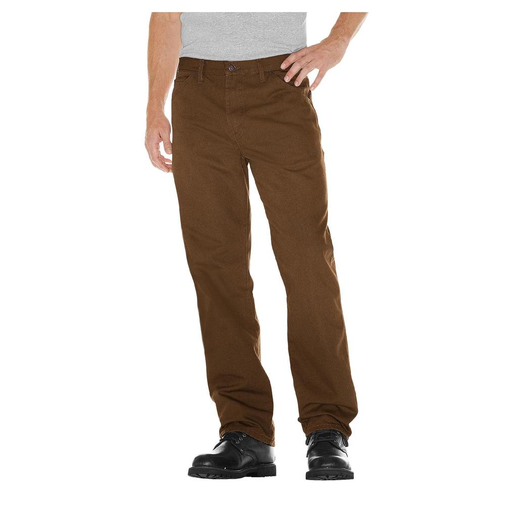 Dickies Relaxed Fit Duck Painter Shorts, Men's, W32 equivalent cotton Beige type Vintage Second Hand
