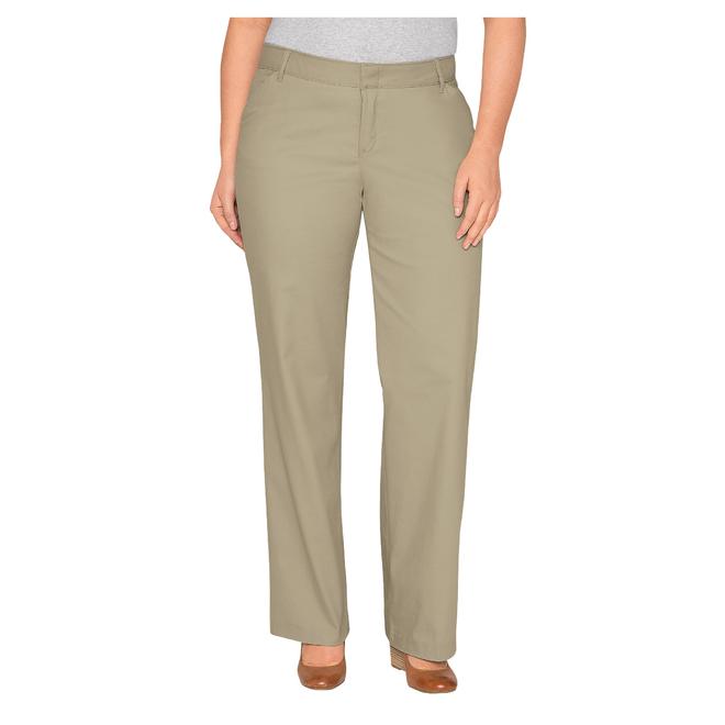 Dickies Women's Relaxed Fit Straight Leg Stretch Twill Pant FPW321DS ...