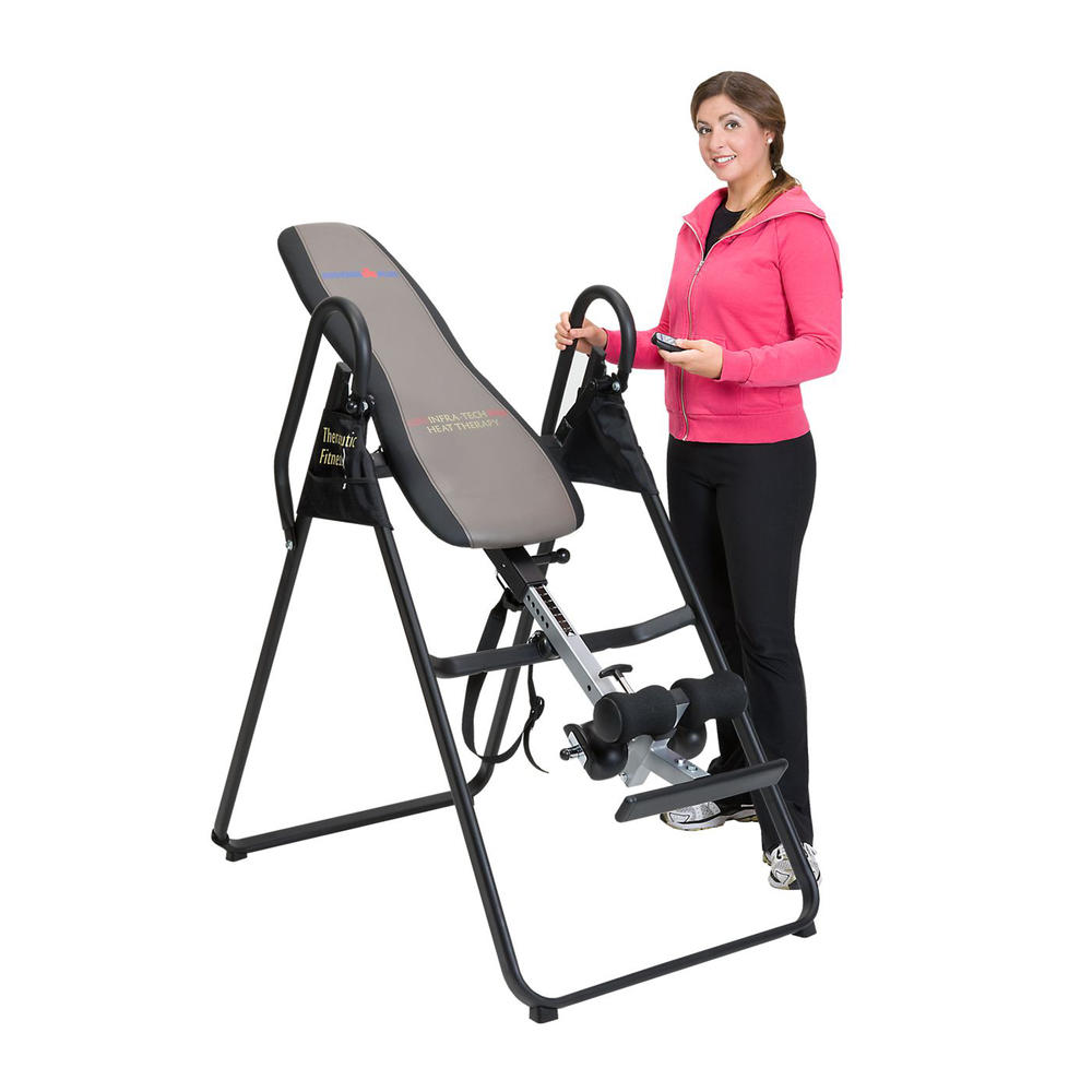 Ironman IFT 1001 Infrared Therapy InversionTable with Ergonomic Ankle Supports