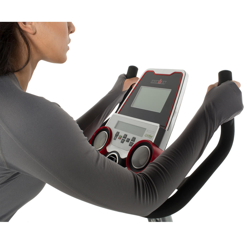 Ironman Triathlon XClass 310 Upright Bike,Bluetooth,IRONSTRONG Apps