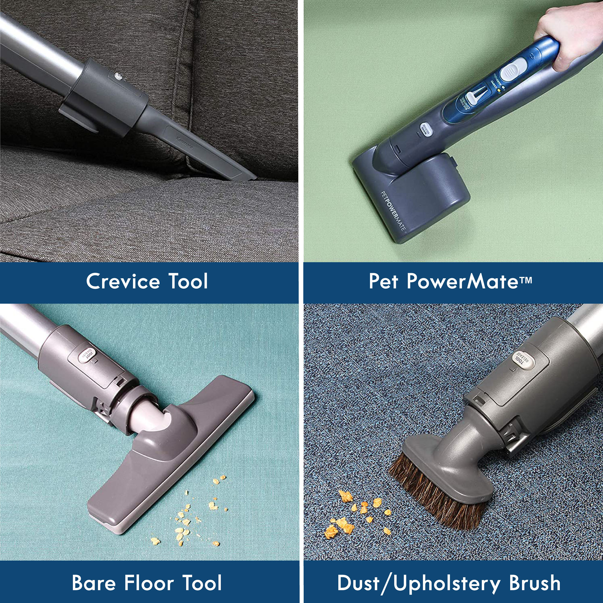Thumbnail for Kenmore BC4026 Pet Friendly Pop-N-Go Bagged Canister Vacuum Cleaner