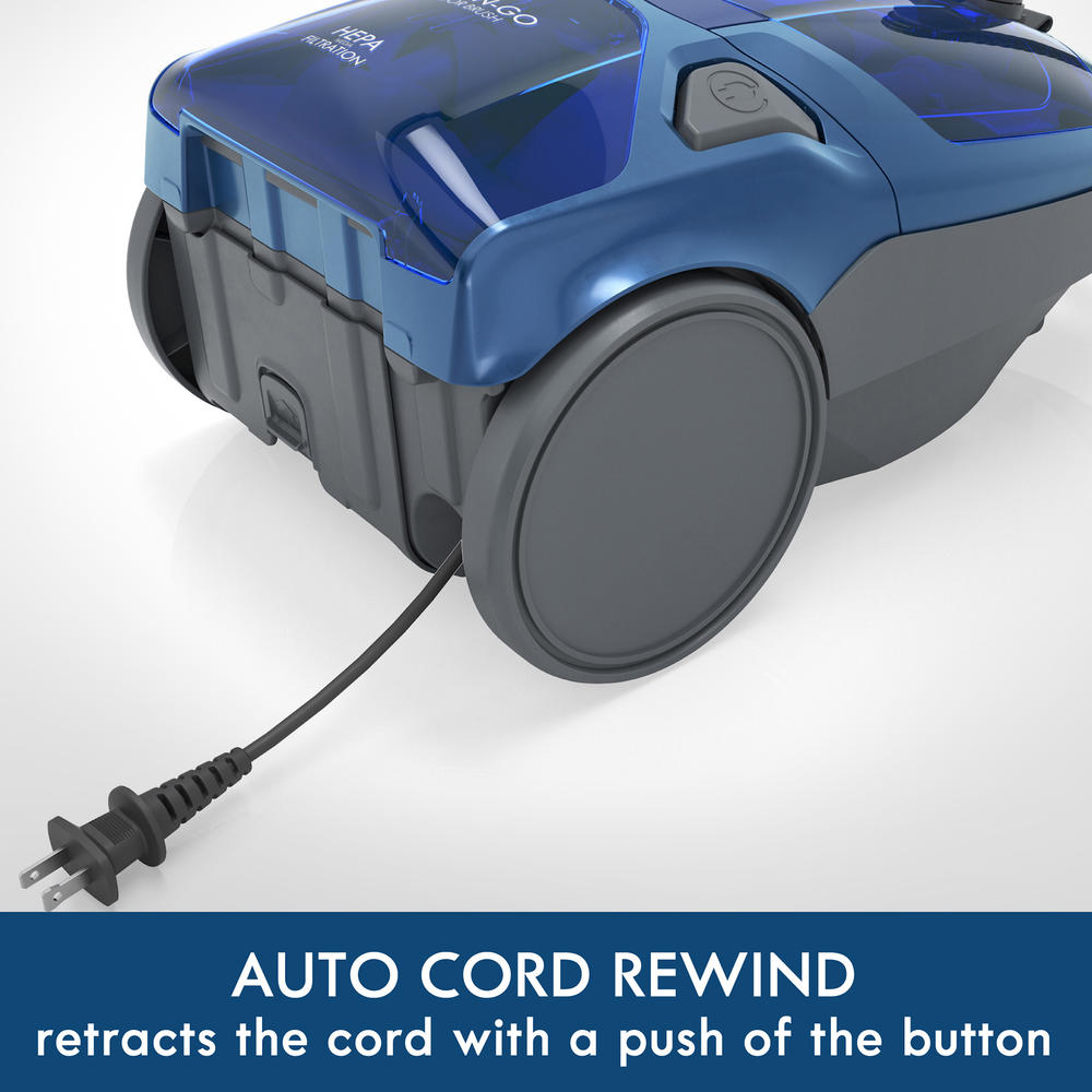 Kenmore BC4026 Pet Friendly PopNGo Bagged Canister Vacuum Cleaner