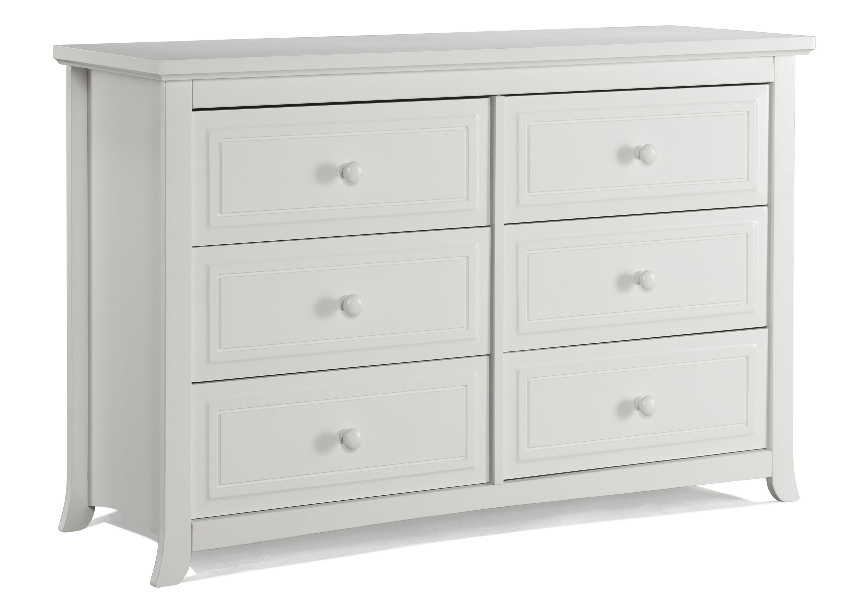 Graco Auburn 6 Drawer Double Dresser White