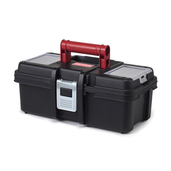 Craftsman Craftsman 13 Inch Tool Box with Tray - Black/Red