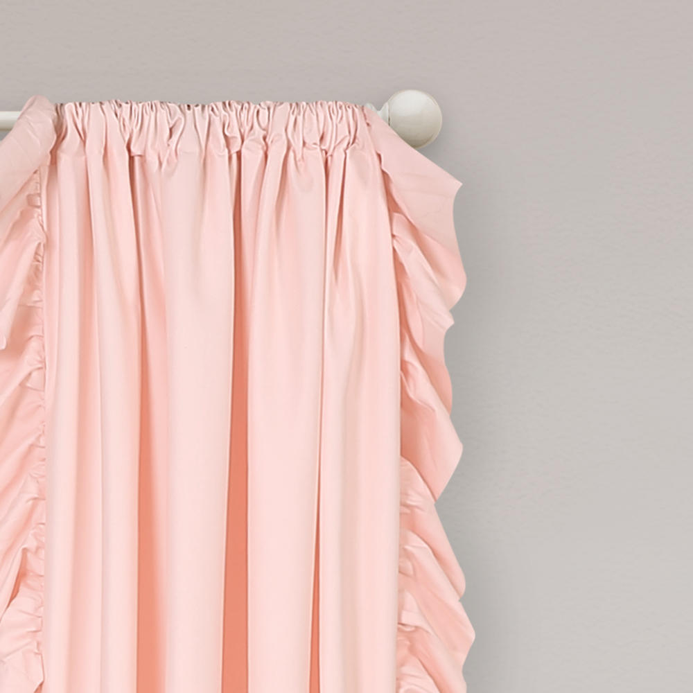 Lush Decor Reyna Window Curtain Blush Pink Set 54x84