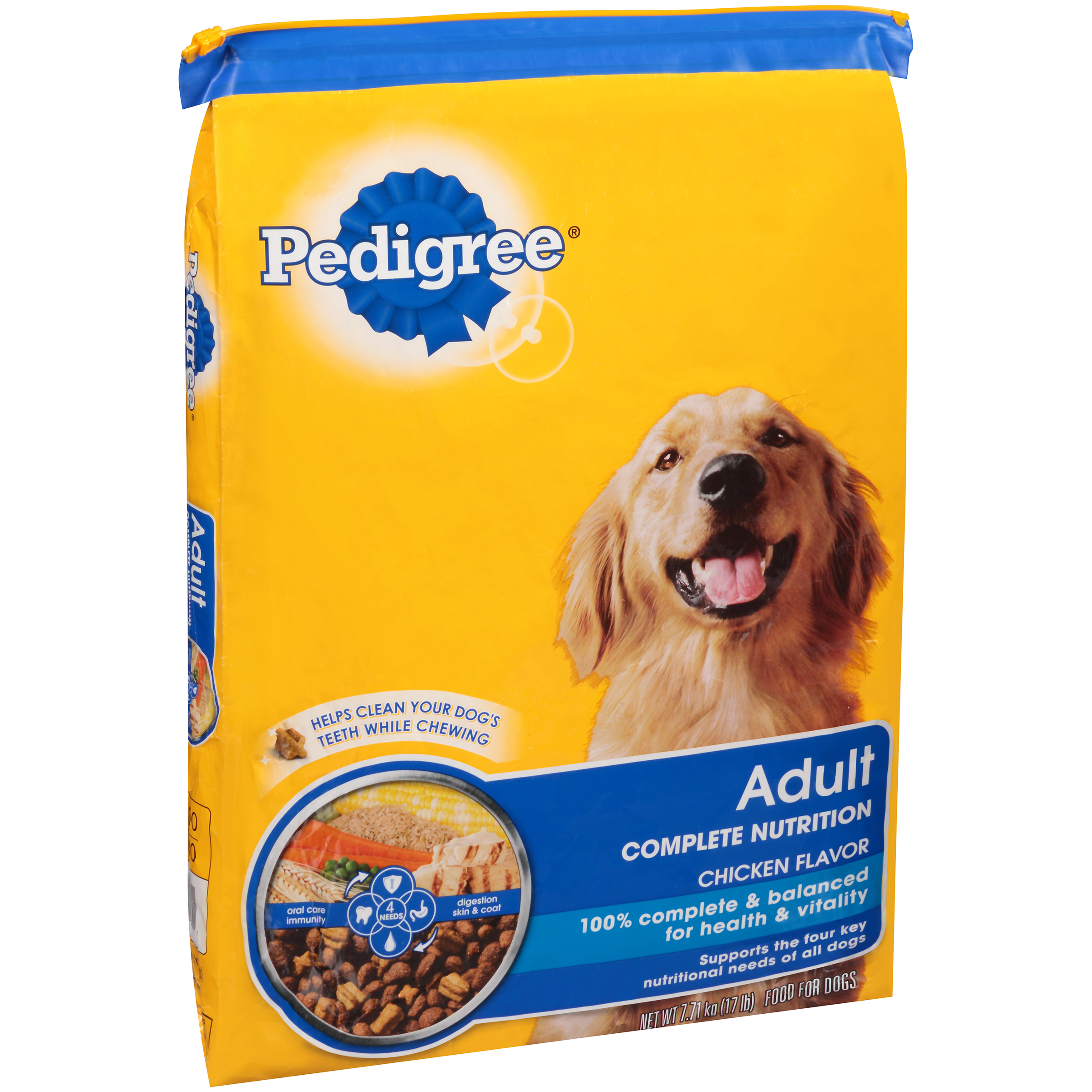 Pedigree Adult Small Crunchy Dog Food, 17 lb. Bag