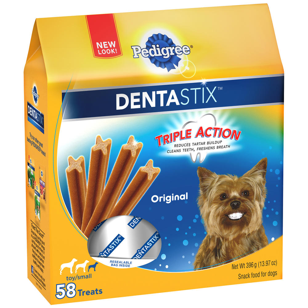 Pedigree Dentastix Daily Oral Care Toy/Small Mini Dog Treats 58 pc.