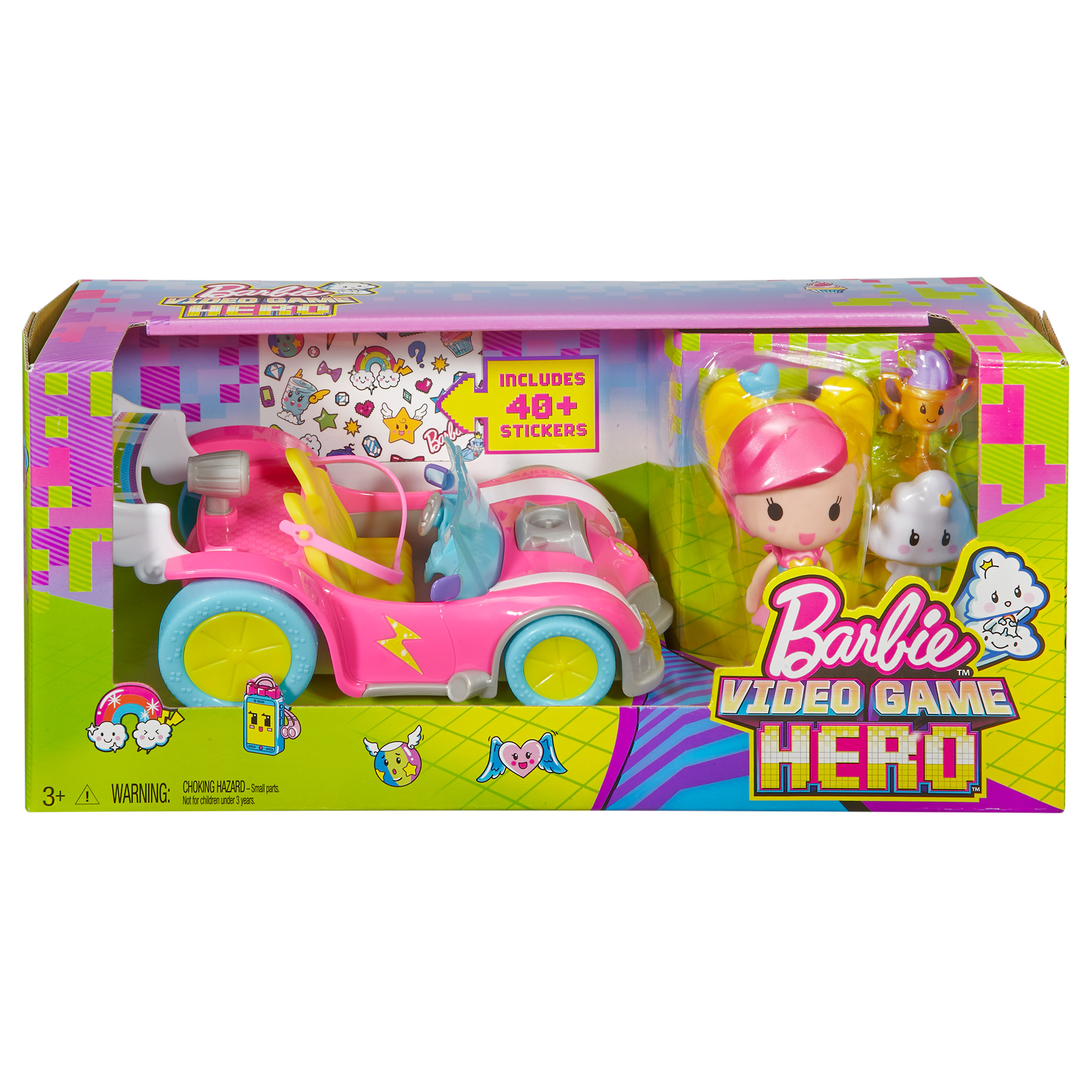 barbie car video game