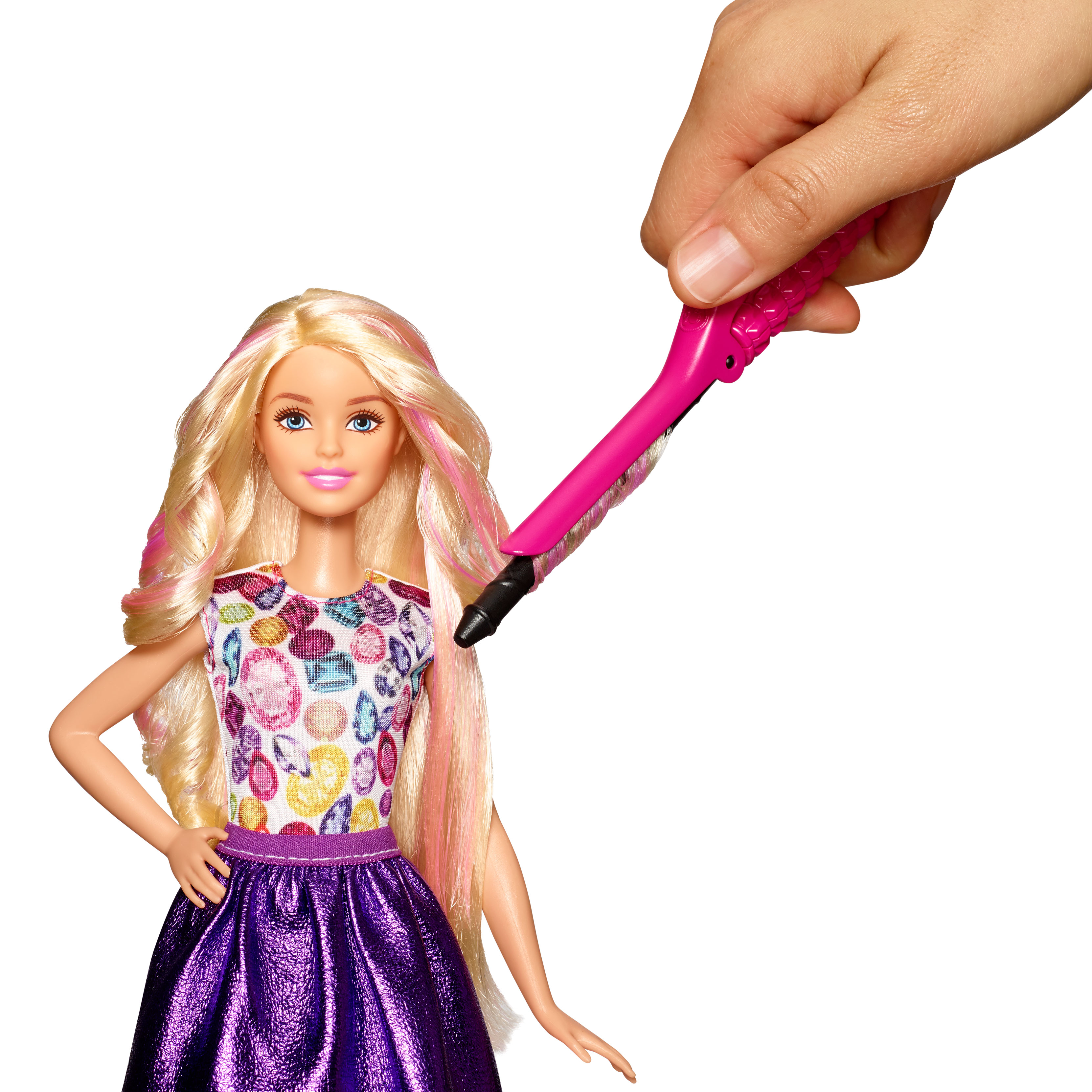 barbie crimp and curl doll