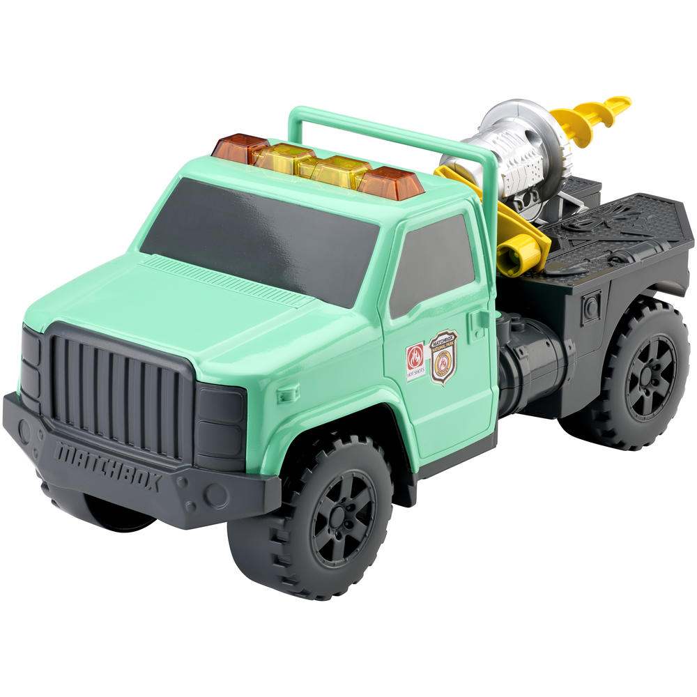 Matchbox Lights and Sounds Forest Utility Truck