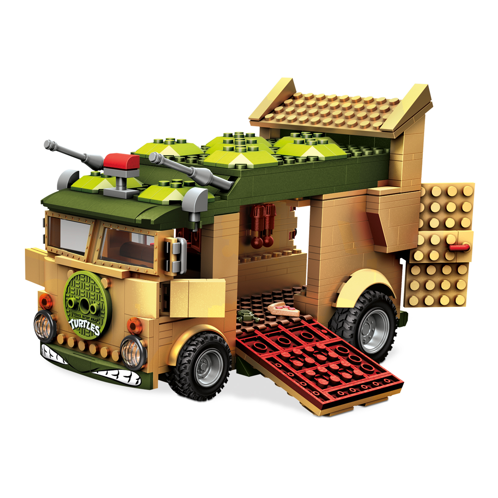 mega bloks teenage mutant ninja turtles party wagon