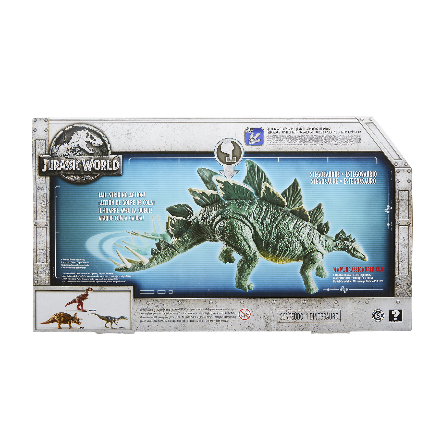 action attack stegosaurus
