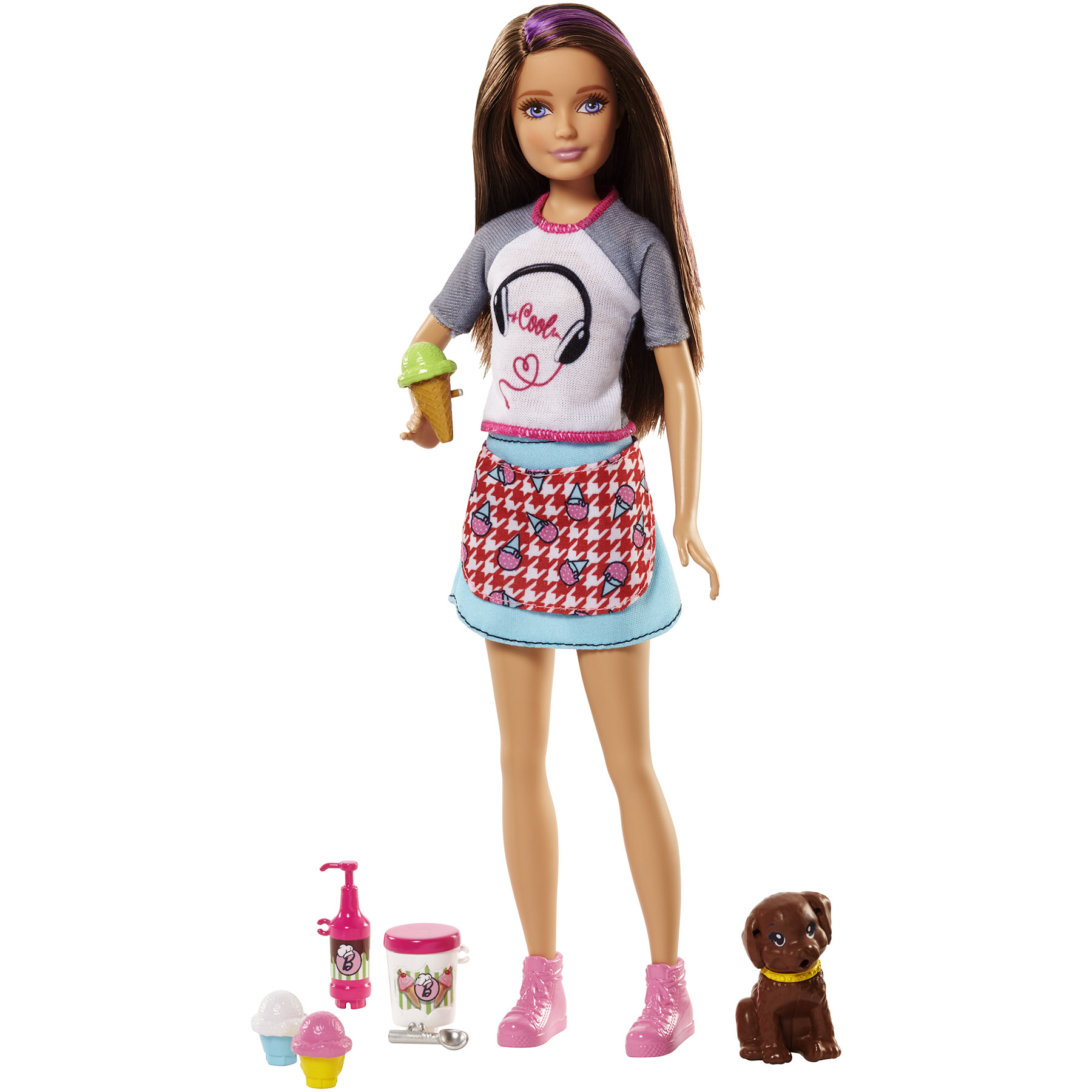 barbie ice cream set