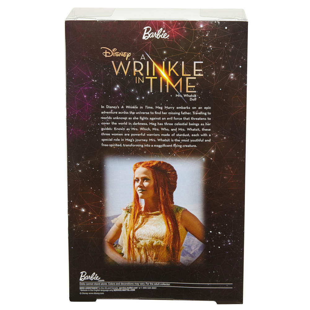 Barbie Collectible - A Wrinkle in Time - Mrs.Whatsit Doll