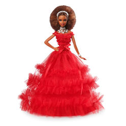 Barbie 2018 Holiday Doll, Brunette