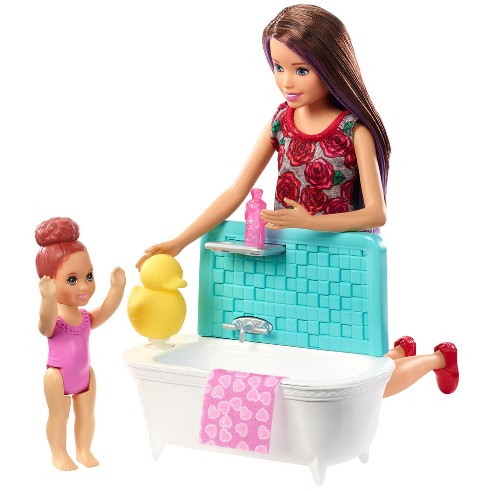 Barbie  Skipper&#8482; Babysitters Inc.&#8482; Bath Time Play Set - Caucasian