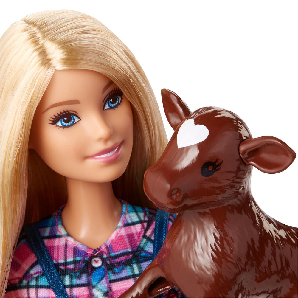 Barbie Farmer and Tractor Play Set