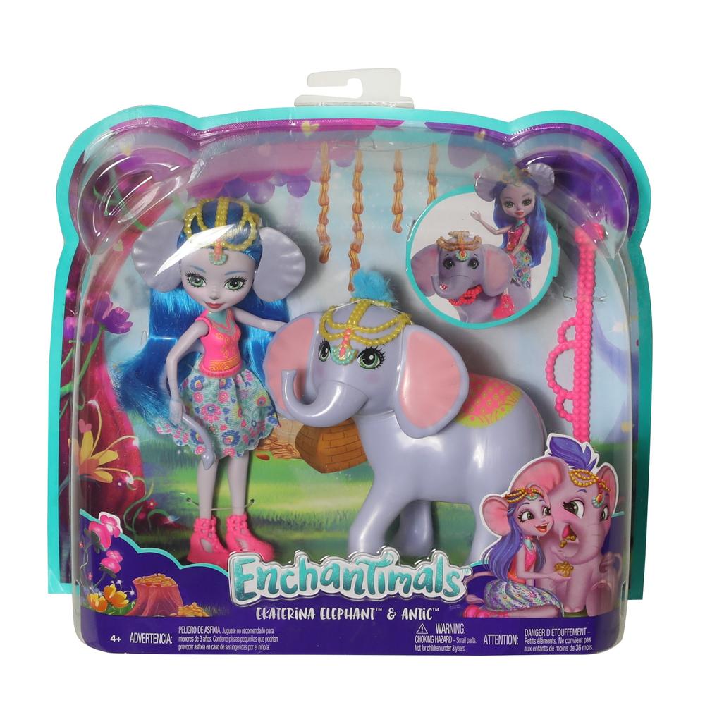 Mattel Enchantimals Ekaterina Elephant Dolls