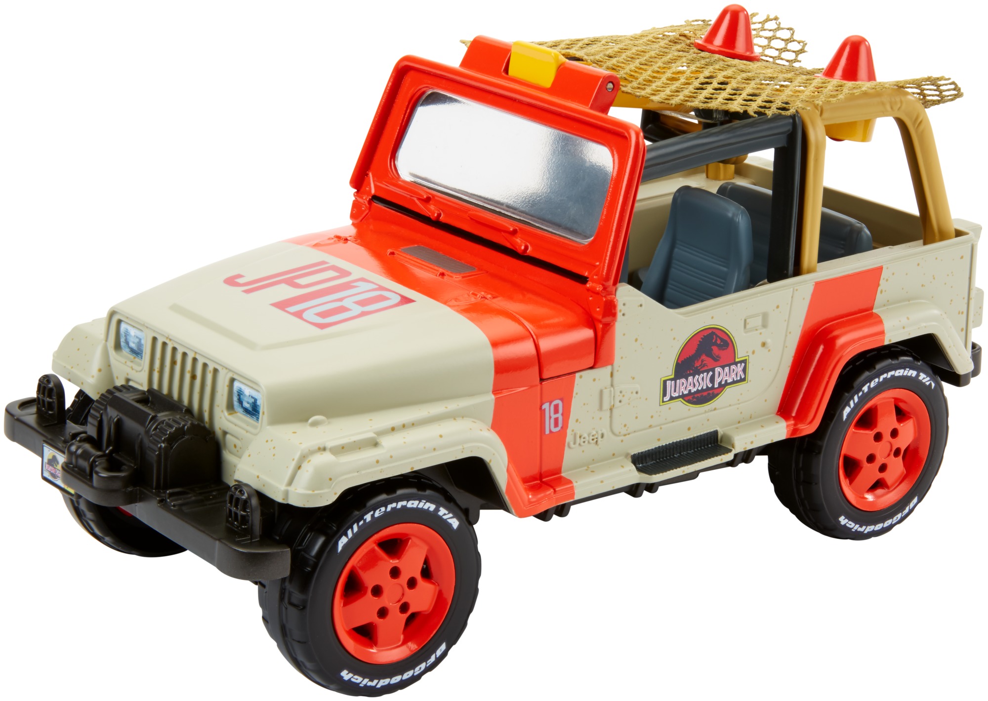 Matchbox Jurassic World Jeep Wrangler w/ Rescue Net
