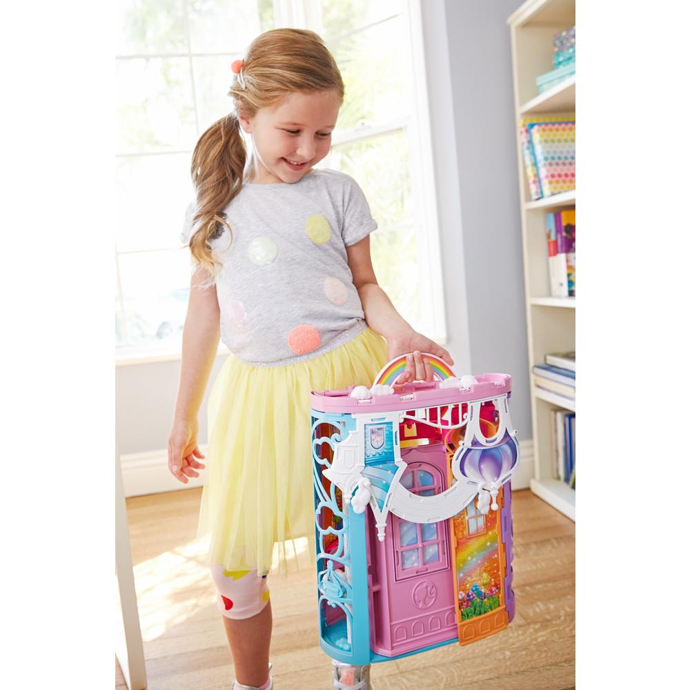 Barbie dreamtopia portable castle 2025