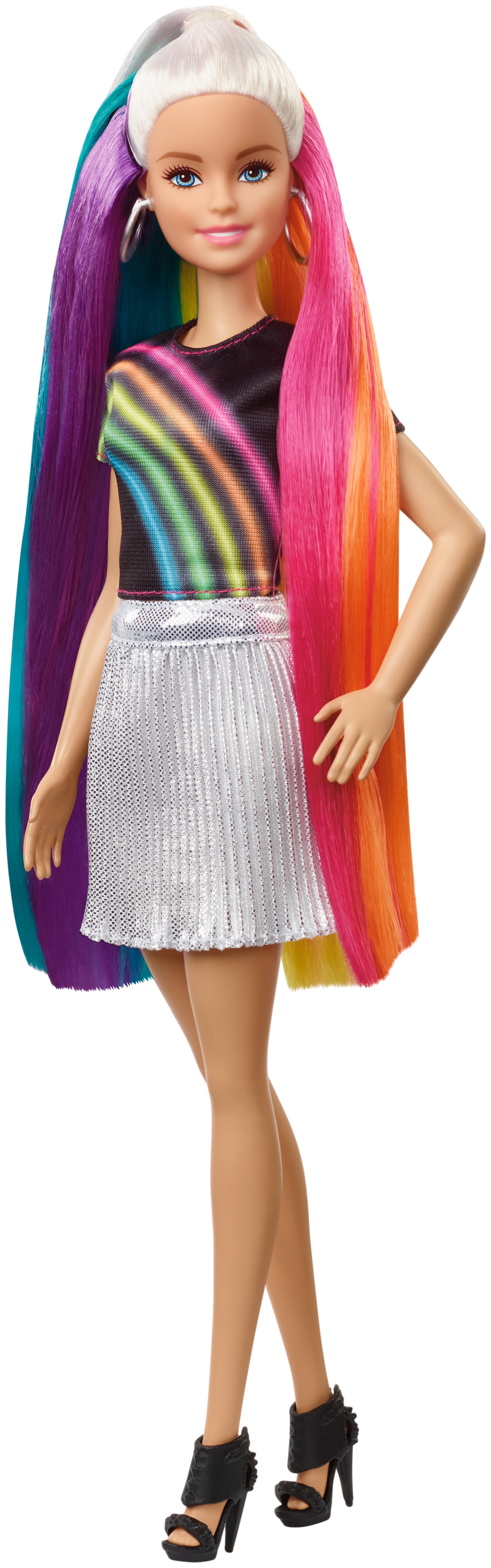 Barbie Rainbow Sparkle Hair