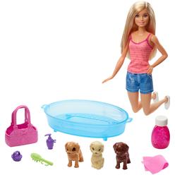Barbie Jamn Barbie Doll/Pets - Puppy Bath Time playset