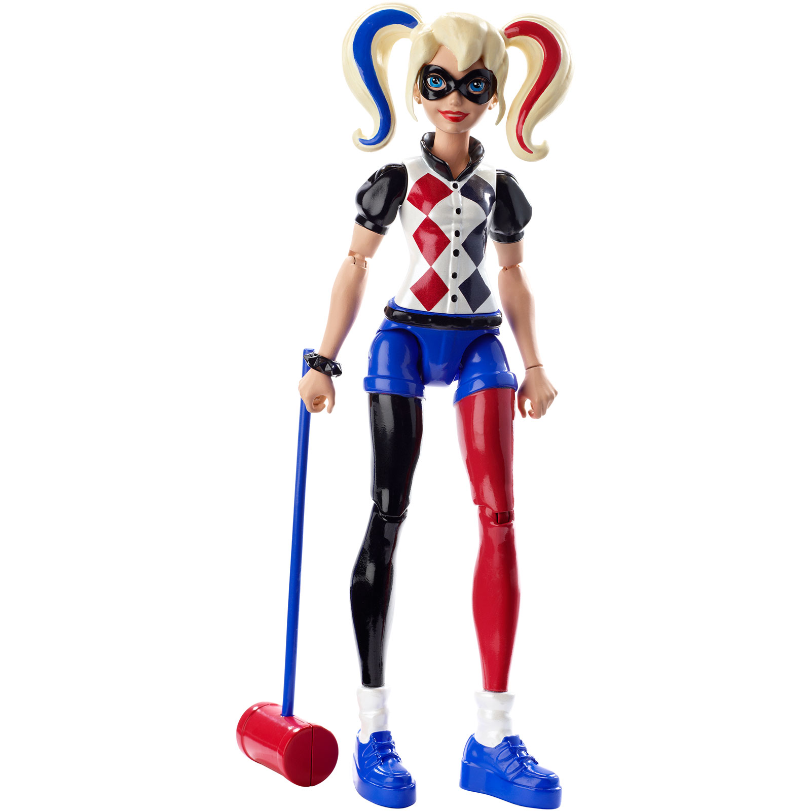 DC Comics Spacesuit Harley Quinn Actionfigur, 17,3 Cm – Mit Zubehör (Weltraum-Pizza & Pop-Pistole)