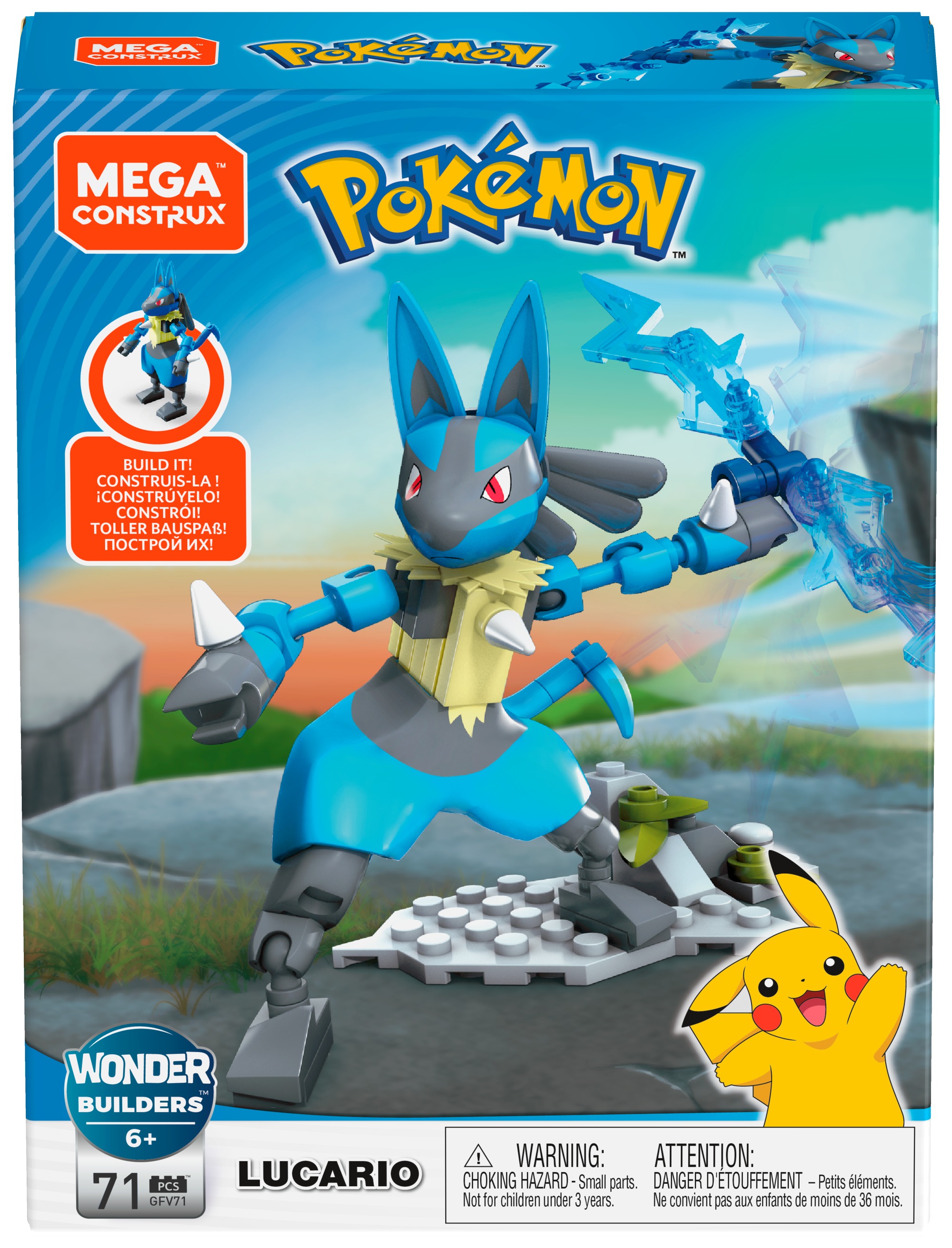 raichu mega construx