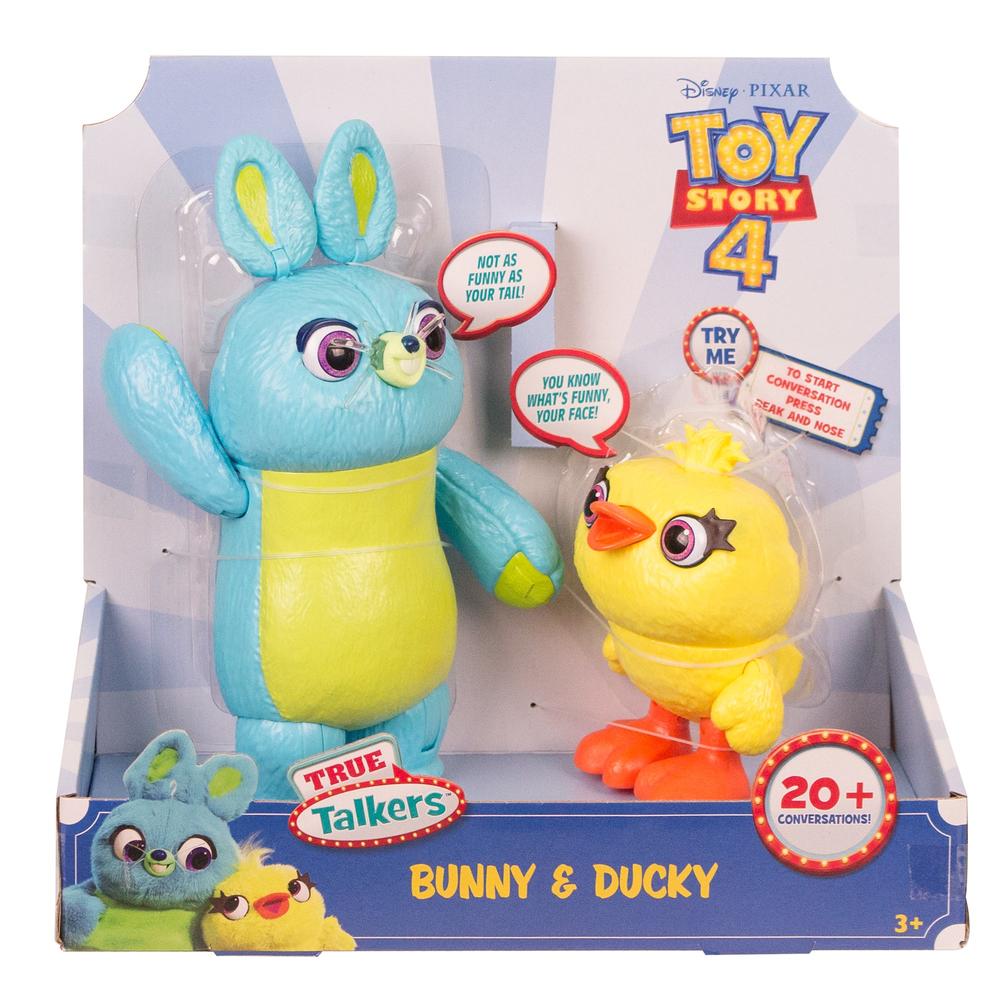 Mattel Disney Pixar Toy Story Interactive True Talkers&#8482; Bunny and Ducky 2-Pack