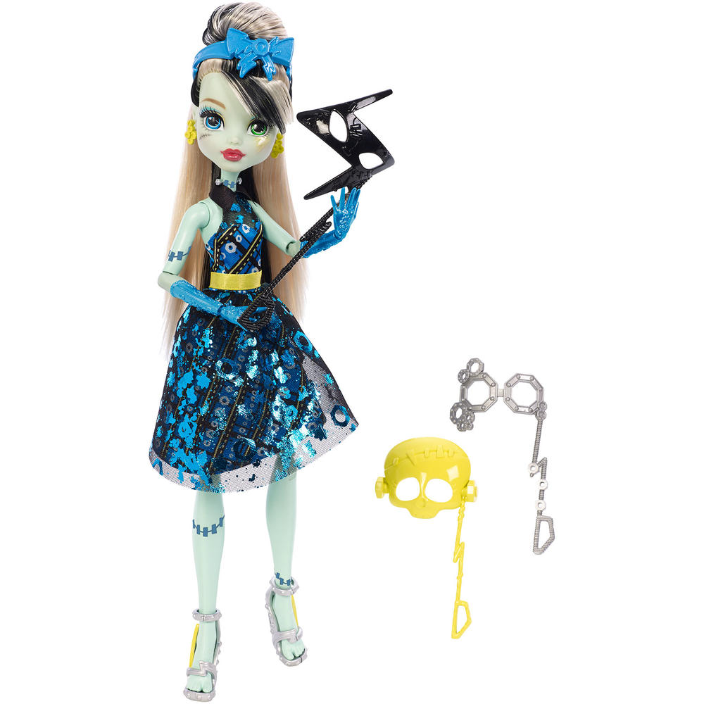 Monster High Frankie Stein Doll with 3 Photo Props