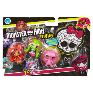 Monster High Minis 3-pack Multipak - features Getting Ghostly 