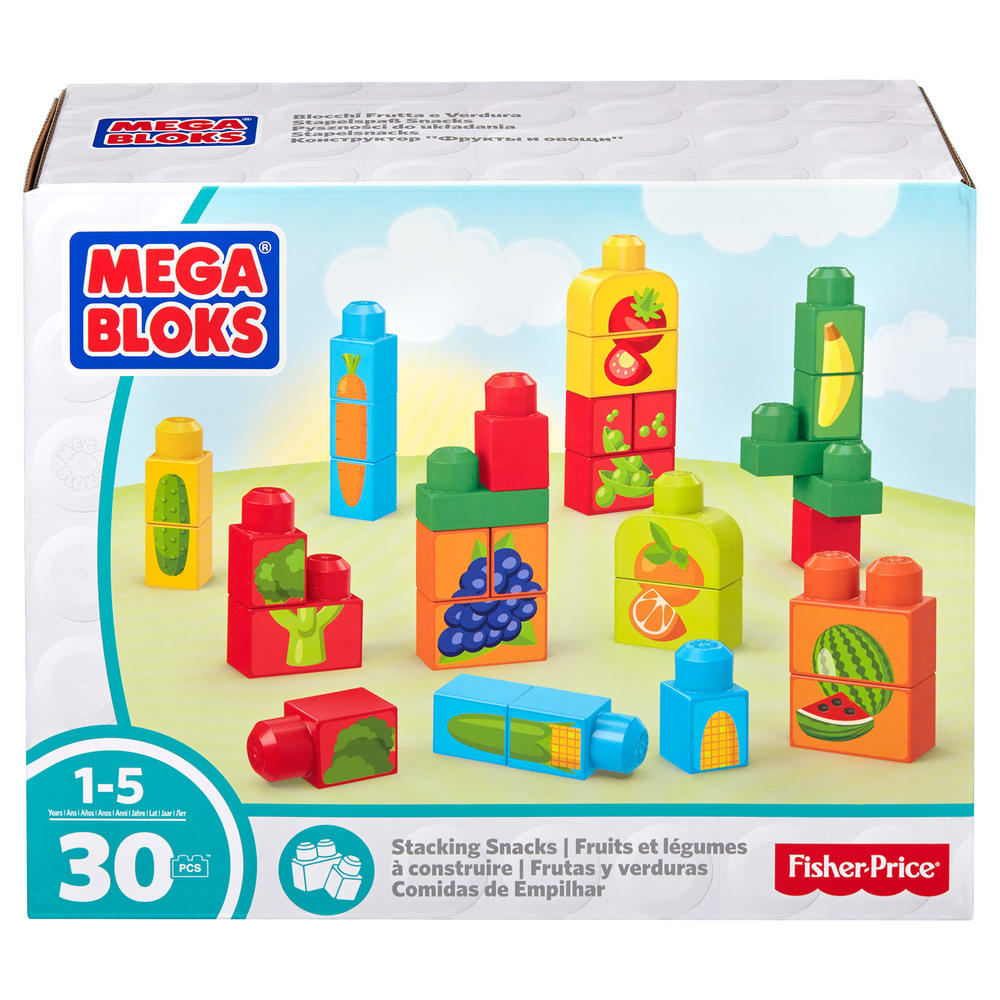 Mega Bloks First Builders Match 'n Stack Snacks