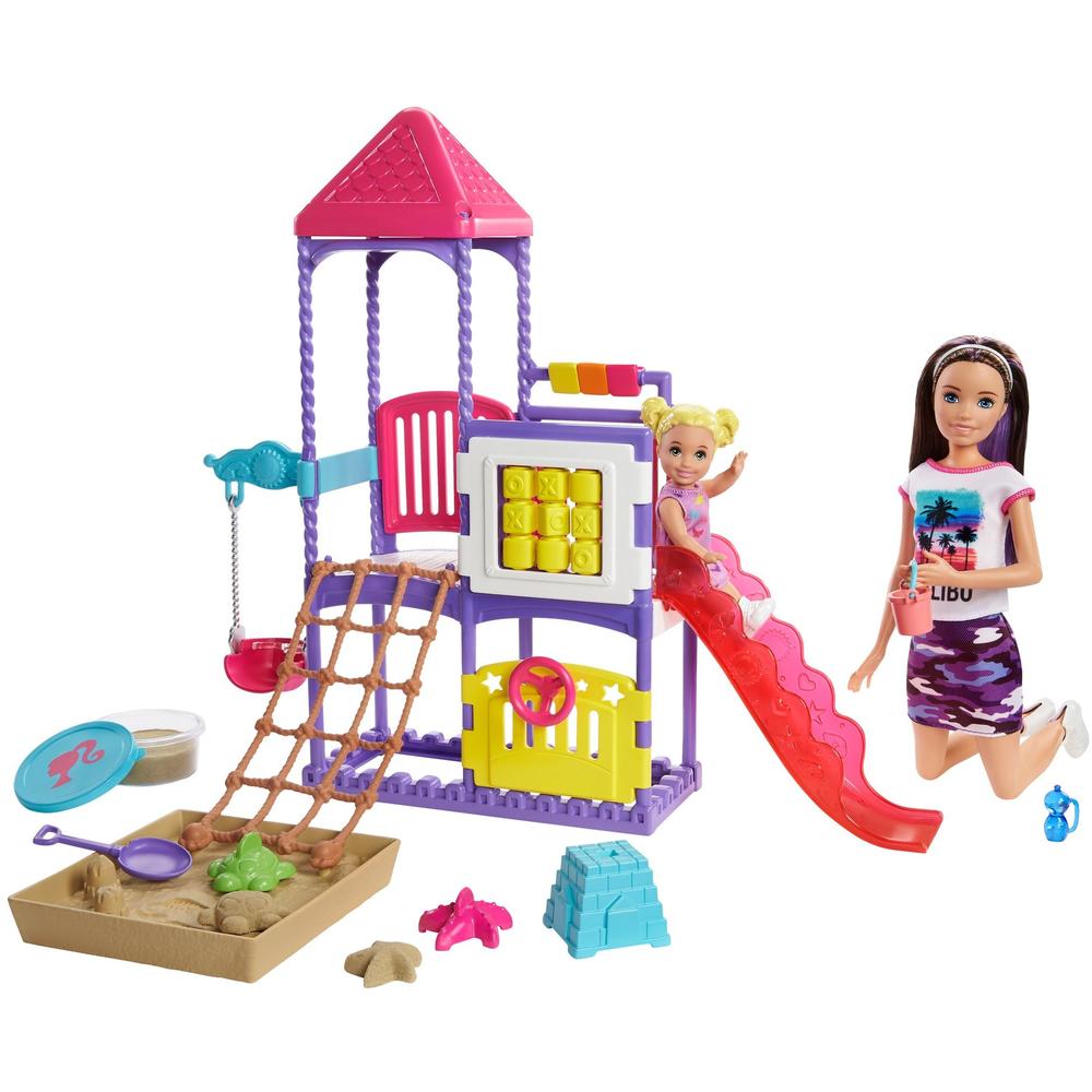 Barbie ® Skipper&#174; Babysitters Inc™ Climb 'n Explore Playground Dolls and Playset
