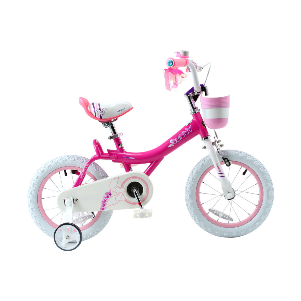 Royalbaby Bunny Girl's Bike, 14 inch wheels, Fuschia