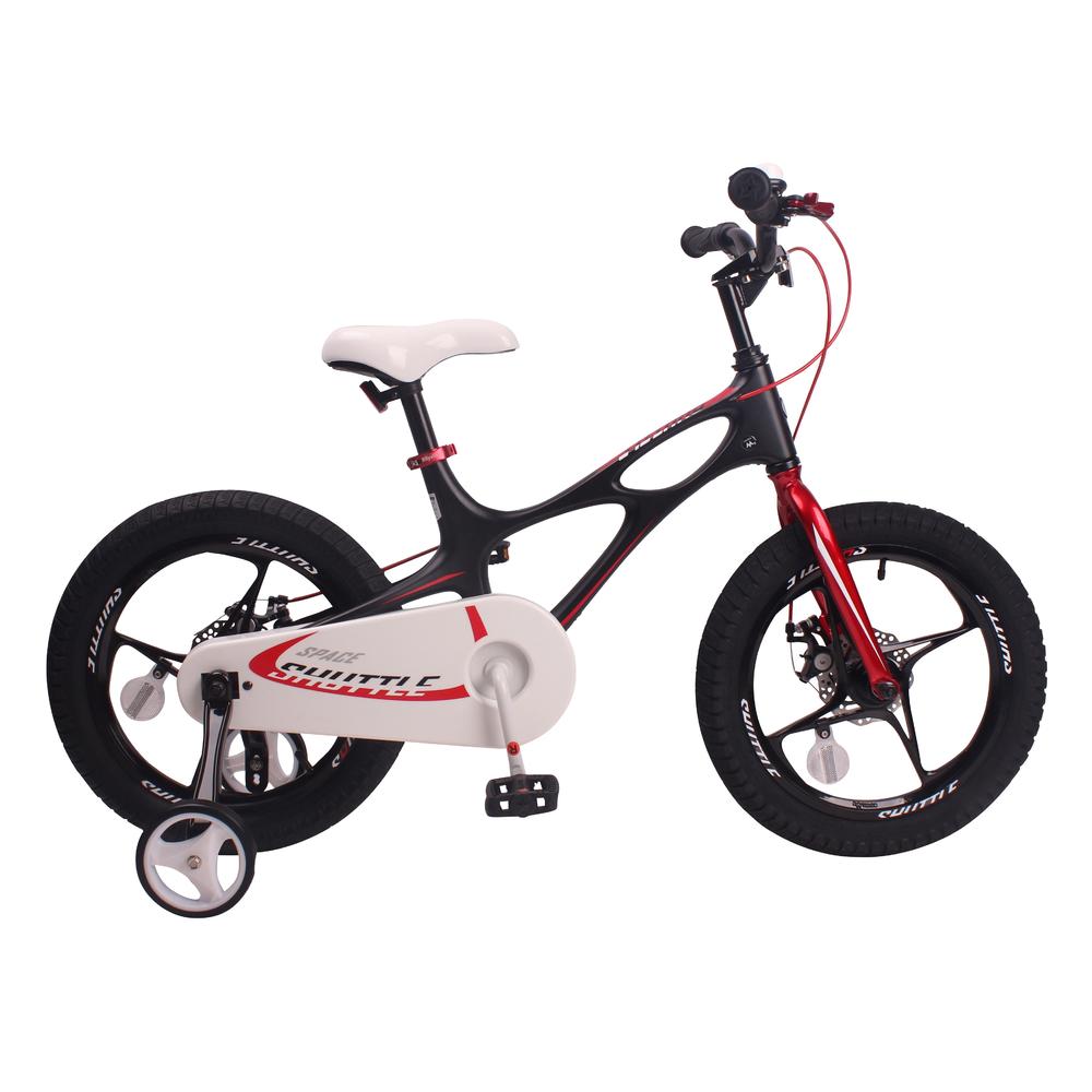 Royalbaby 16 inch Magnesium Space Shuttle Kid's Bike, Black