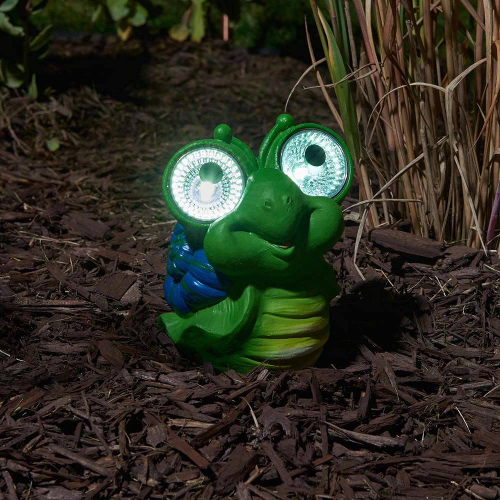 Smart Solar Garden Pals Snail Accent Lights
