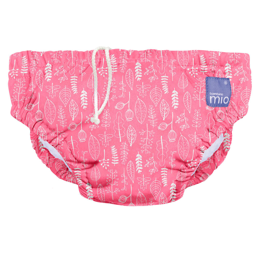 Bambino Mio , reusable swim diaper, pink petal, large (1-2 years)