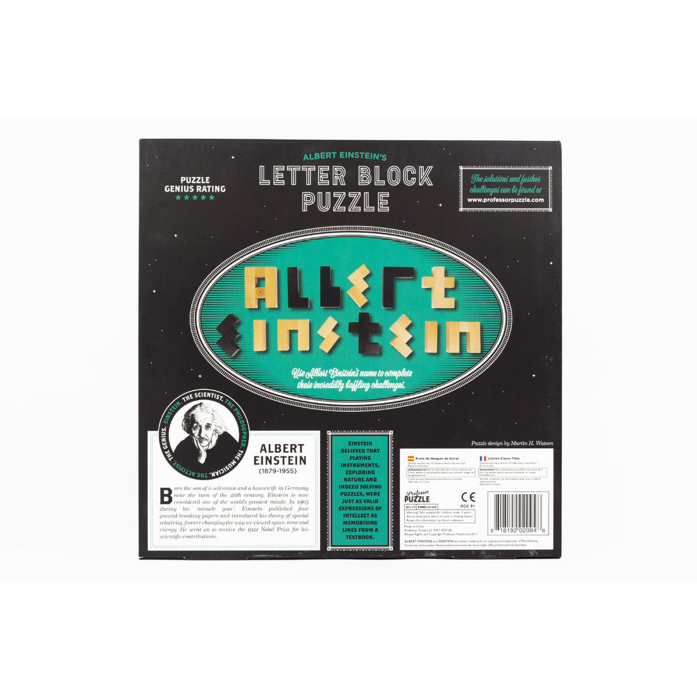 Einstein &#8217;s Letter blocks