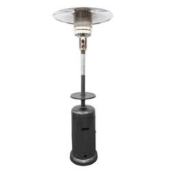 Hiland AZ Patio Heaters Outdoor Patio Heater in Hammered Silver