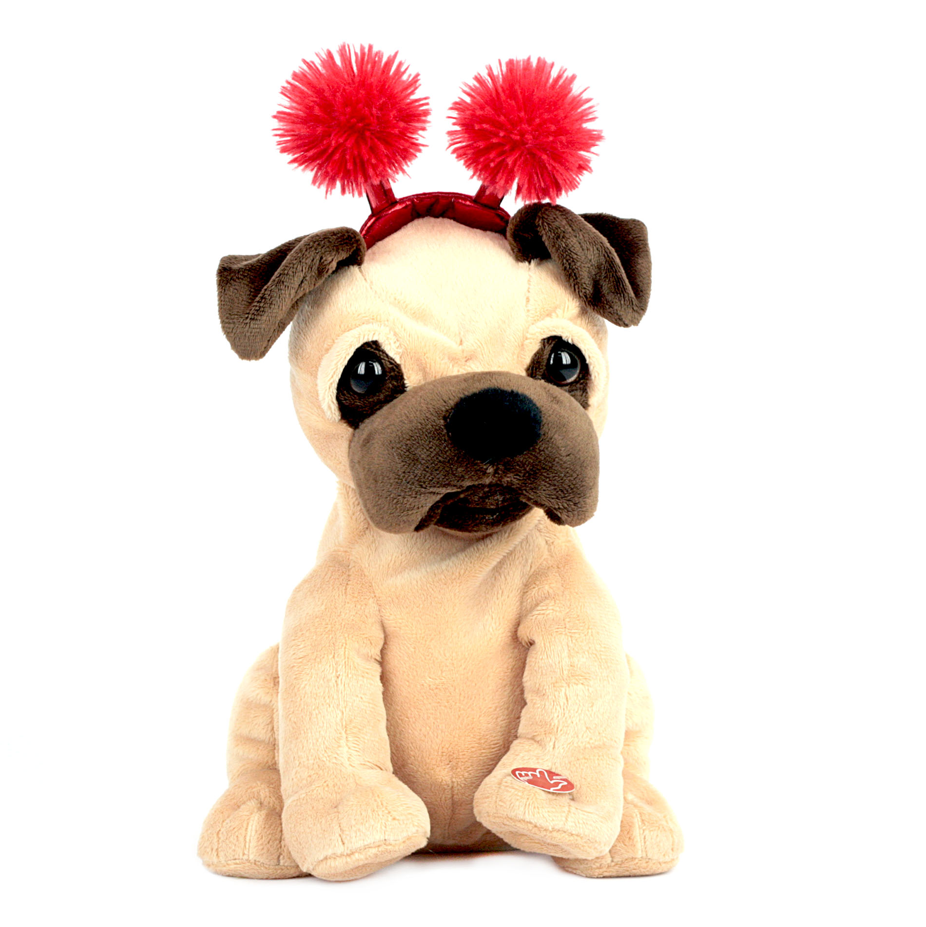 Be my Valentine Singing Animated Pug