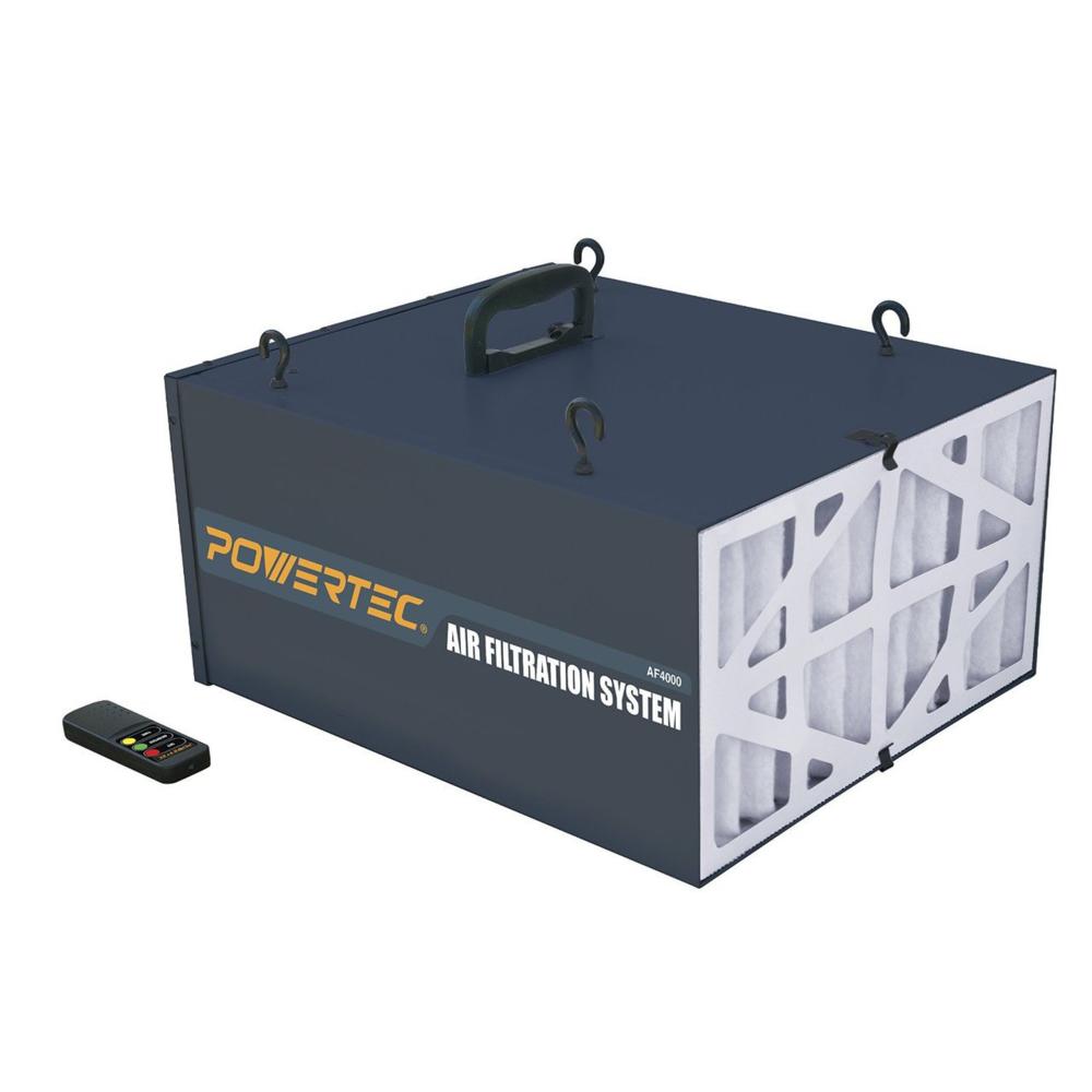 Powertec AF4000 Air Filtration System 3 SPD 300/350/400cfm