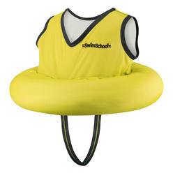 Swim School SwimSchool Deluxe Swim Trainer - Heavy Duty Toddler Swim Vest Floatie - comfortable Sweater-Fit Design with Adjustable Safety Se