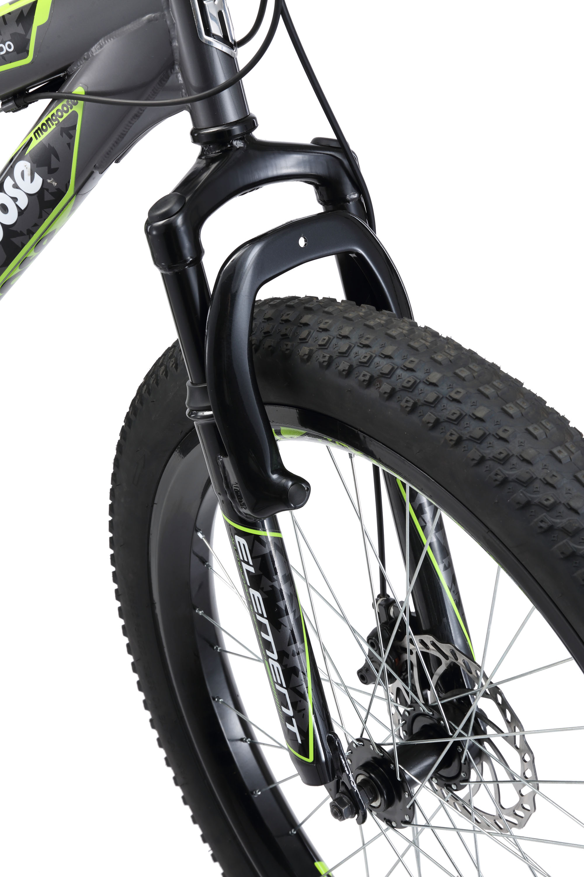 mongoose mountain bike grey