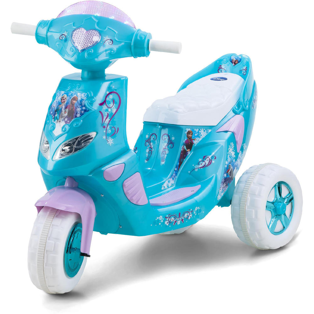 Disney Ride-On Scooter with Twinkling Lights - 's Frozen