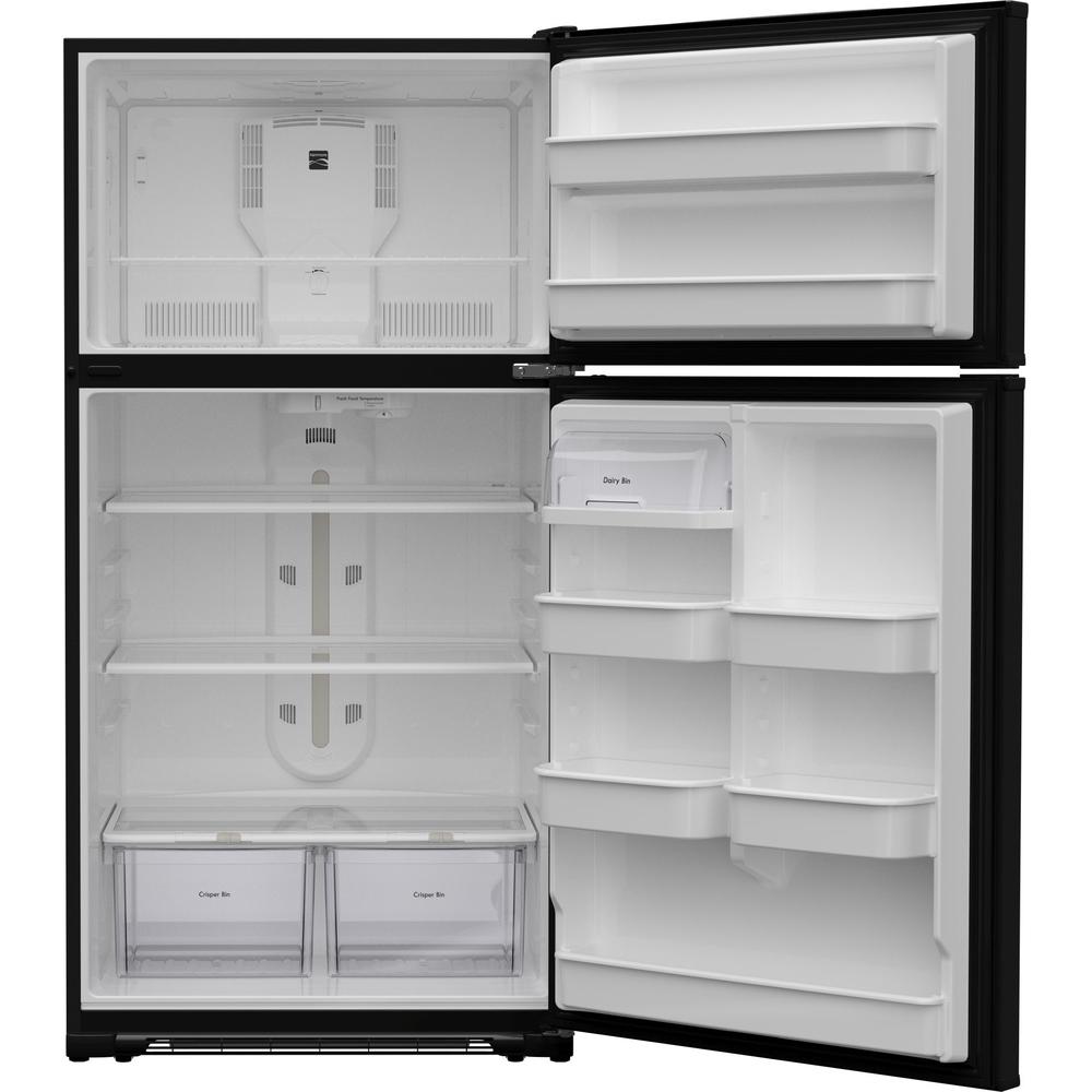 Kenmore 61209  21 cu. ft. Top-Freezer Refrigerator - Black