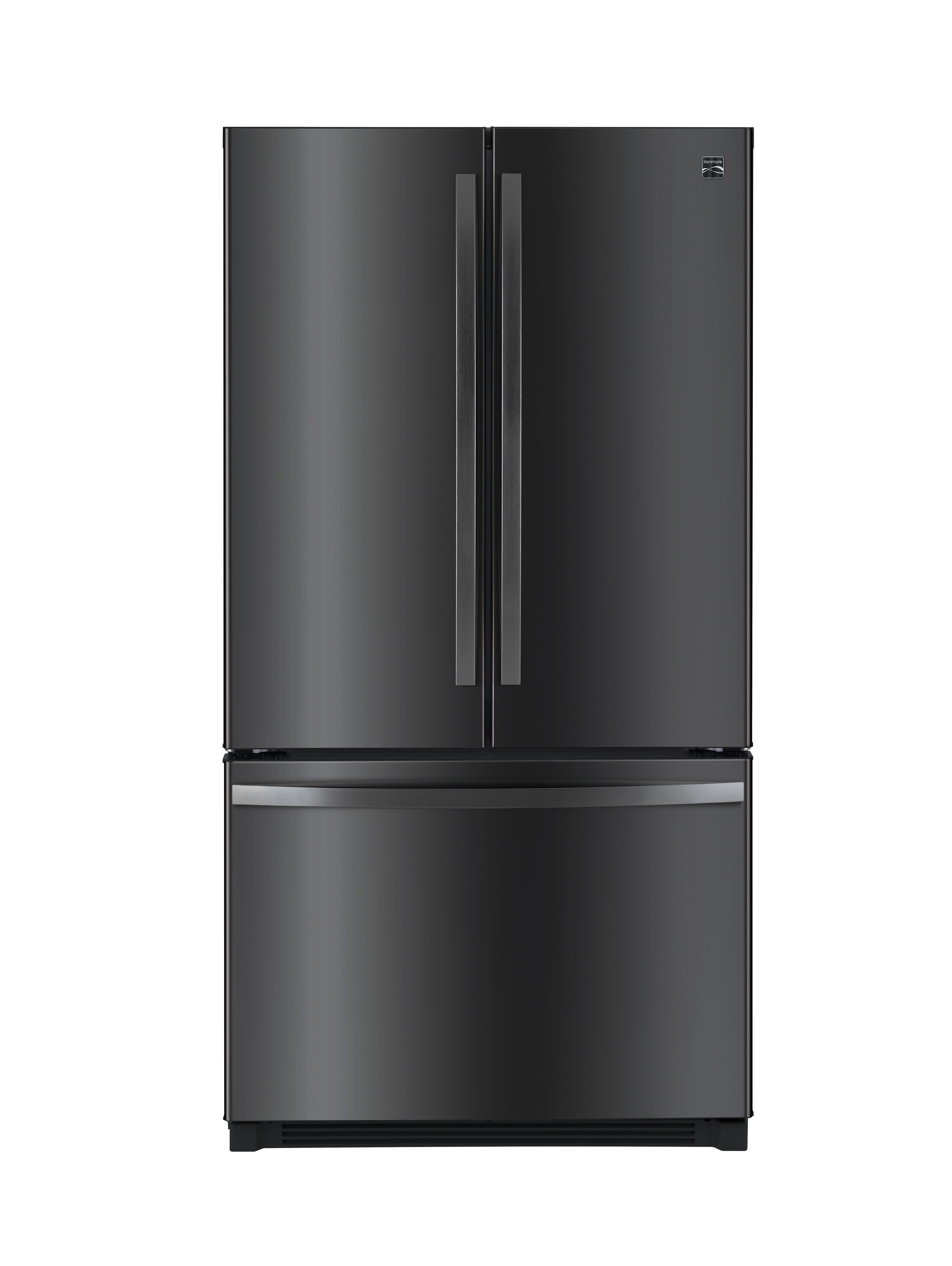 Kenmore 73027 26.1 cu. ft. French Door Refrigerator – Black Stainless Steel Kenmore Black Stainless Steel Refrigerator
